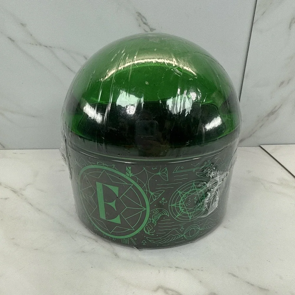 Wicked✨Elphaba✨Green Bullseye Glass Dome Top✨Decorative Trinket‎ Container